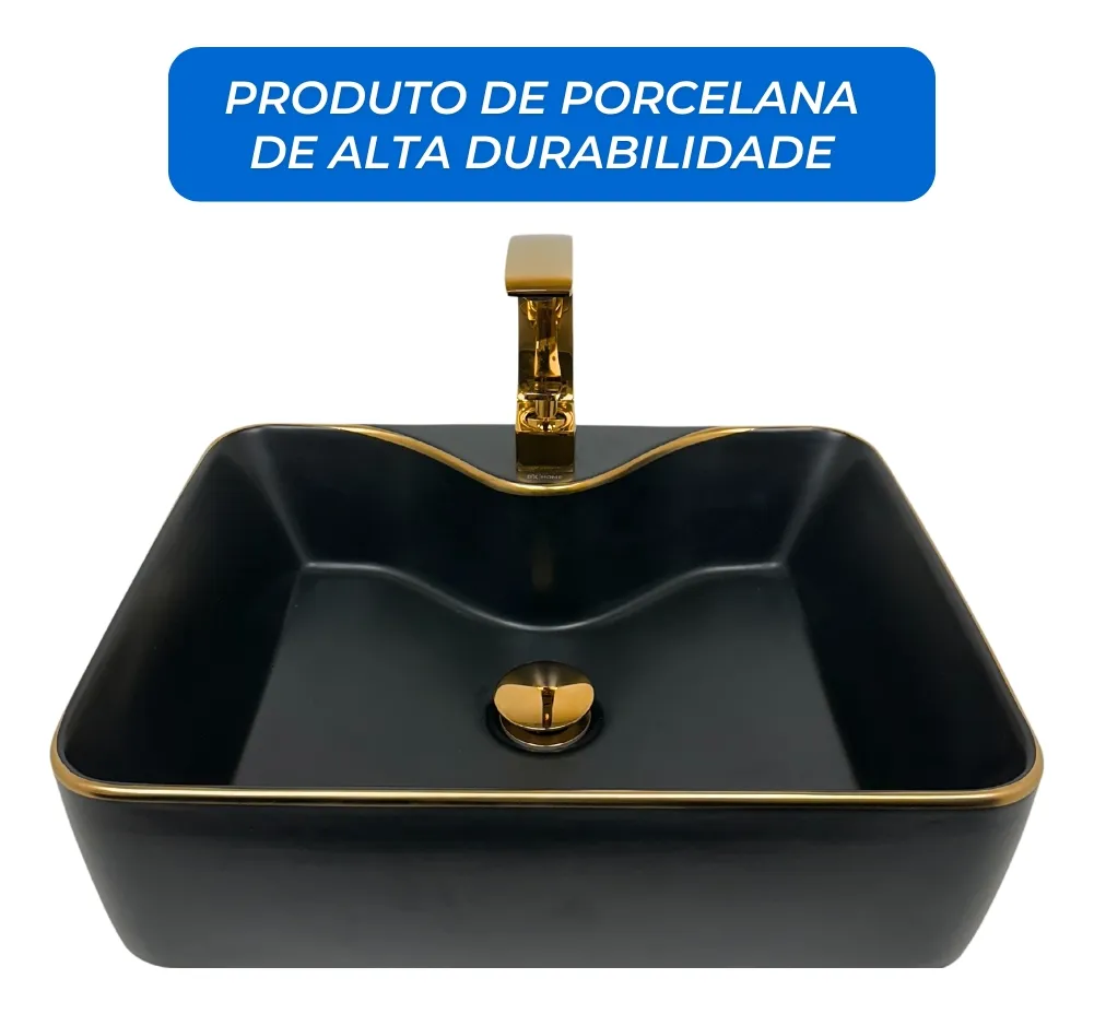 Cuba Pia De Sobrepor Banheiro Porcelana Lavabo